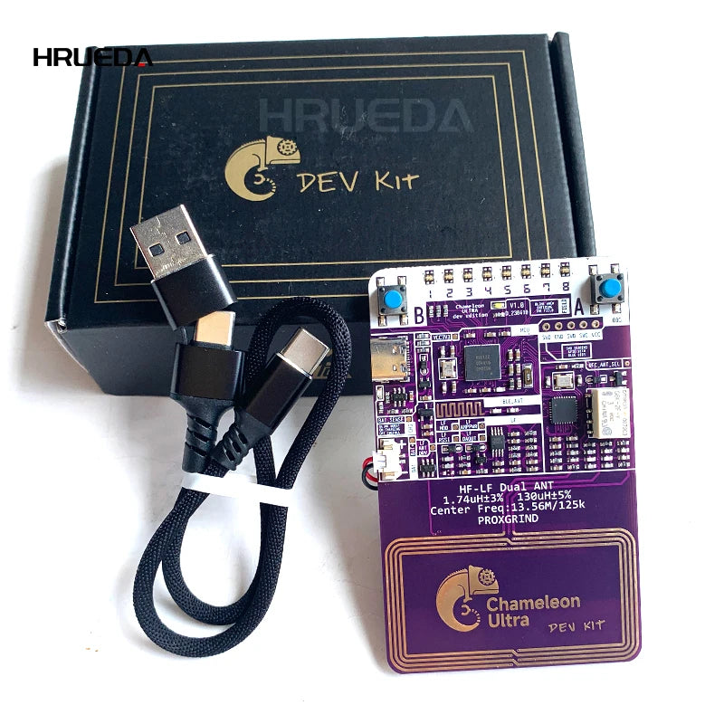 Chameleonultra Development Kit Contactless Smartcard Emulator Compliant to NFC Chameleon Ultra Dev Kit