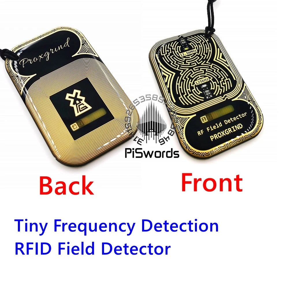 Tiny Frequency Detection Card Proxgrind RFID Field Detector Keychain Mobile Phone Pendant IC ID Access Control Readhead Testing