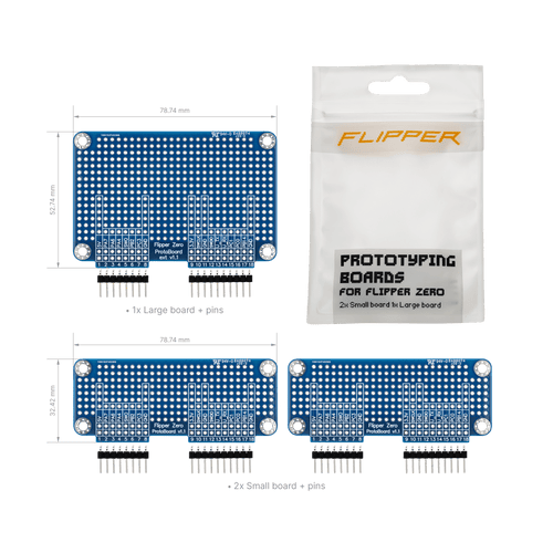 Prototyping Boards for Flipper Zero